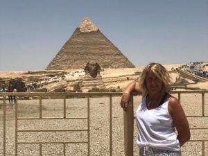 Shaman Isabella Giza Pyramid Egypt